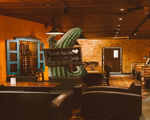 cozy Mexican cafe with a relaxed atmosphere